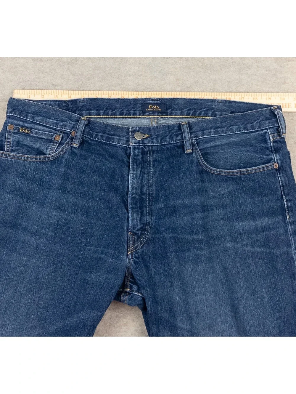 Polo Ralph Lauren The Hampton Relaxed Straight Jeans Size 38/32